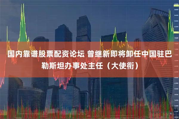 国内靠谱股票配资论坛 曾继新即将卸任中国驻巴勒斯坦办事处主任（大使衔）