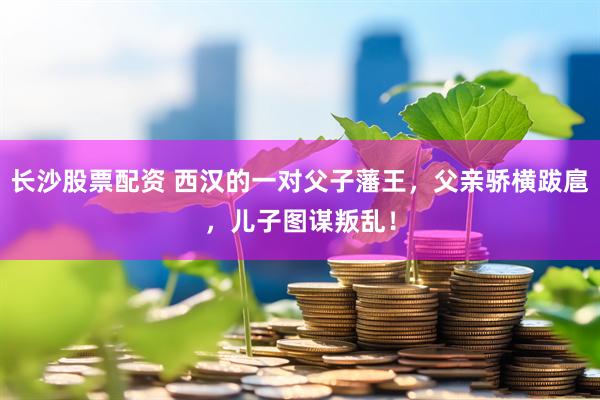 长沙股票配资 西汉的一对父子藩王，父亲骄横跋扈，儿子图谋叛乱！