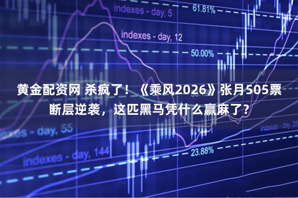 黄金配资网 杀疯了！《乘风2026》张月505票断层逆袭，这匹黑马凭什么赢麻了？